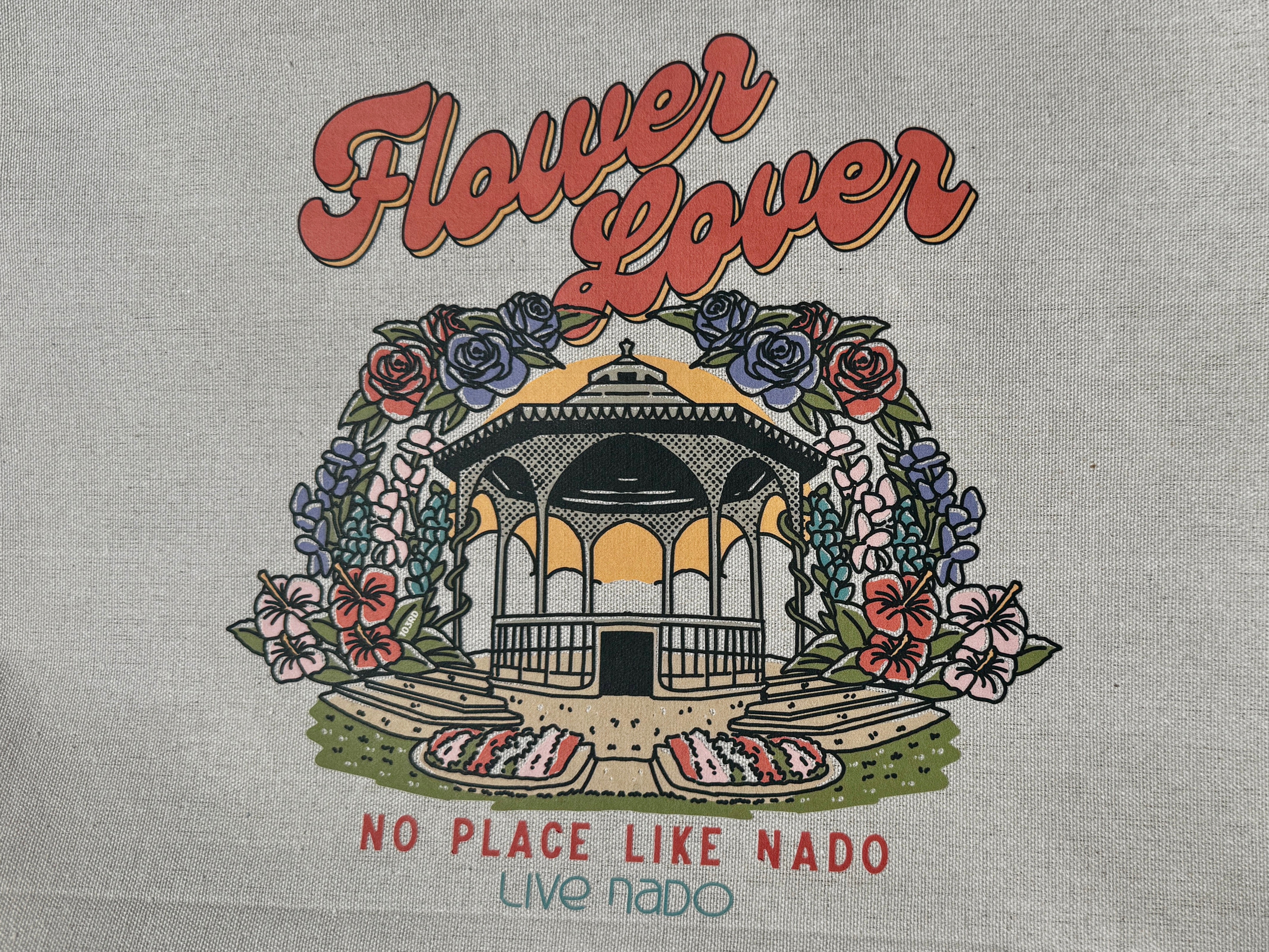 ACCESSORIES | FLOWER LOVER CORONADO LARGE TOTE FLOWER SHOW SPRECKELS PARK SPECIAL EDITION