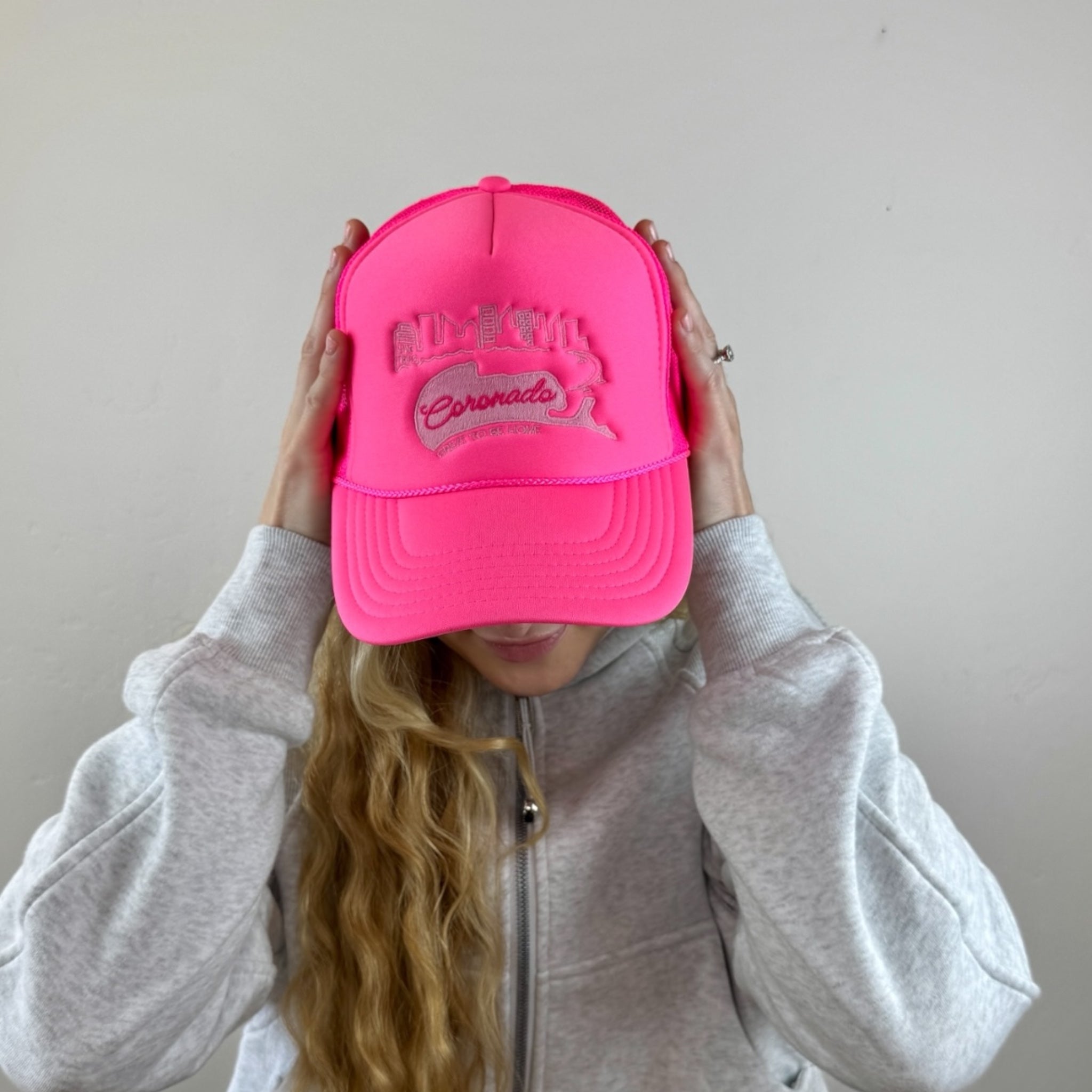 NORTH BEACH | CORONADO MAP WITH SAN DIEGO SKYLINE FOAM TRUCKER