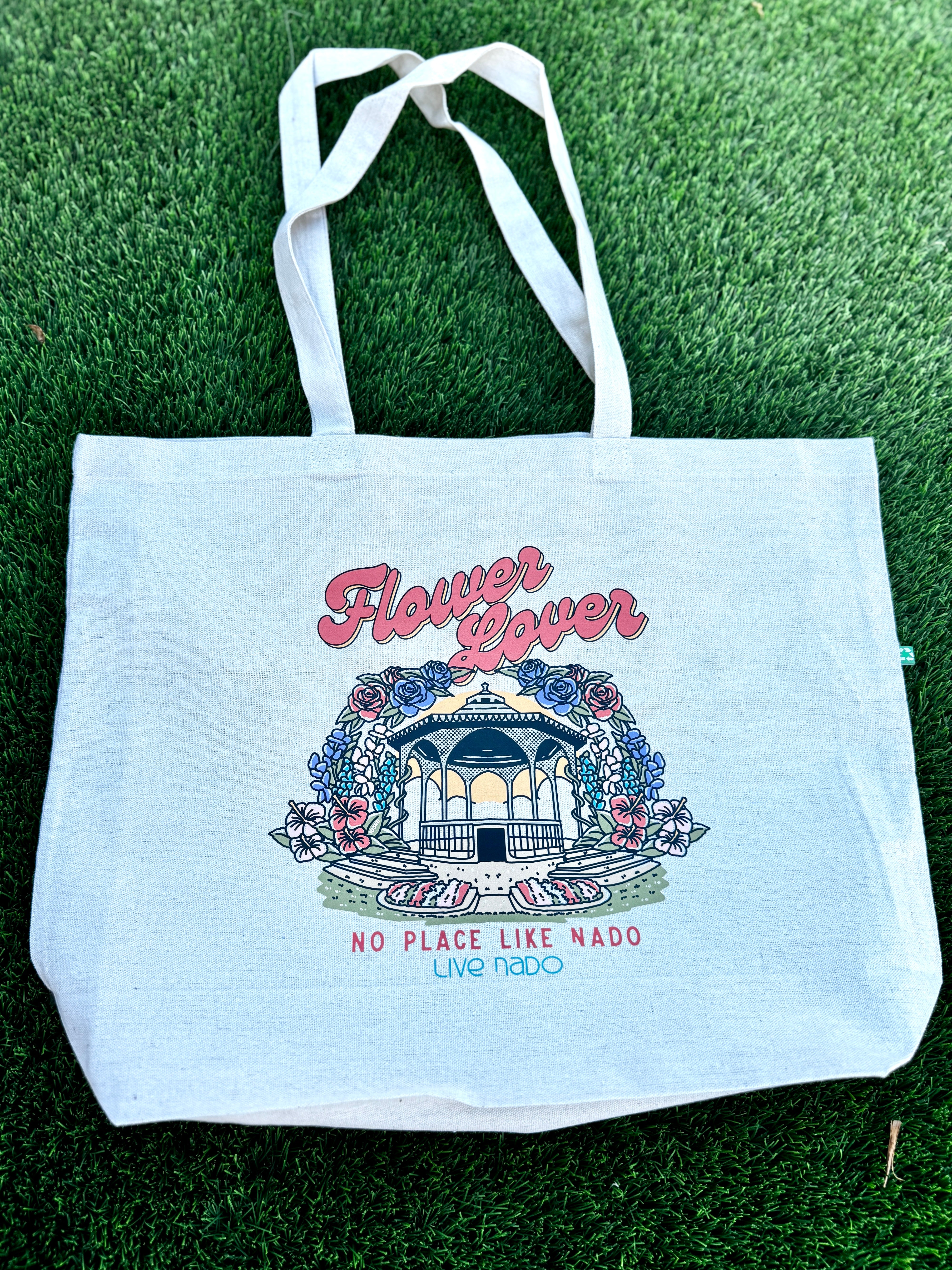 ACCESSORIES | FLOWER LOVER CORONADO LARGE TOTE FLOWER SHOW SPRECKELS PARK SPECIAL EDITION