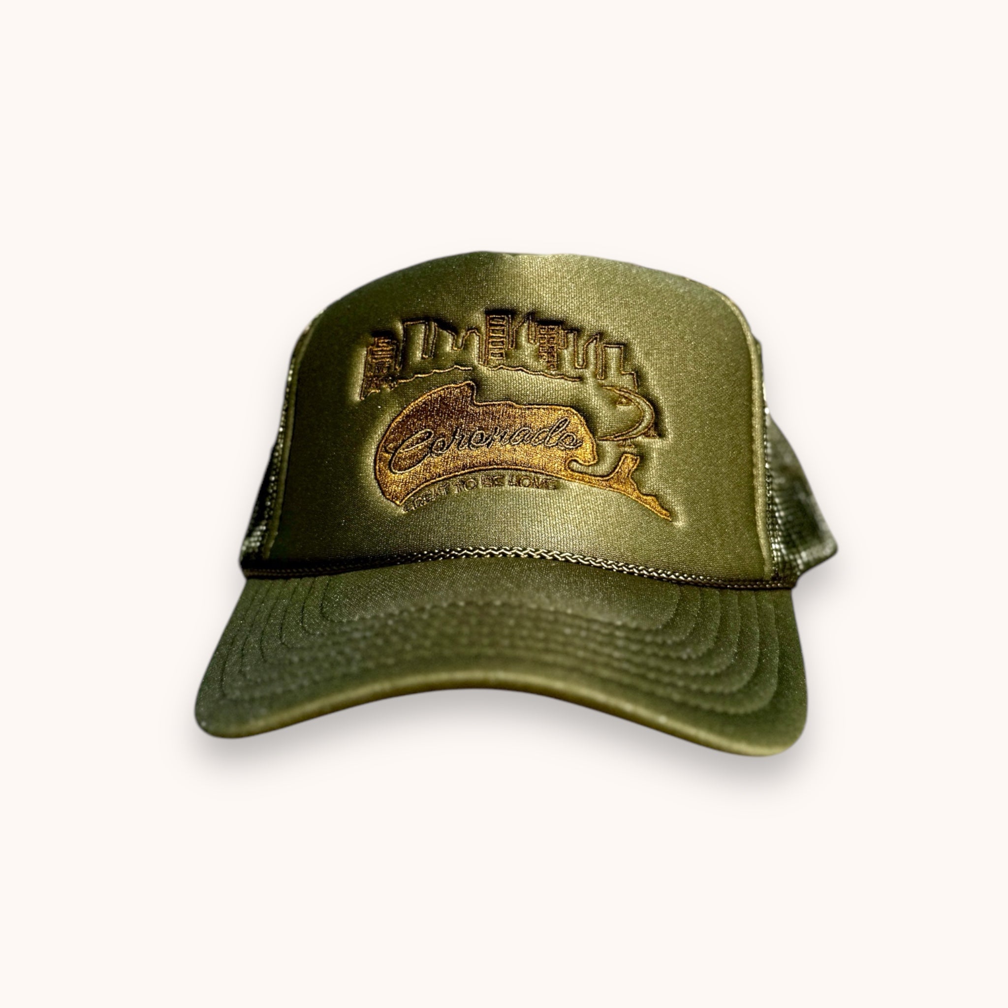 NORTH BEACH | CORONADO MAP WITH SAN DIEGO SKYLINE FOAM TRUCKER