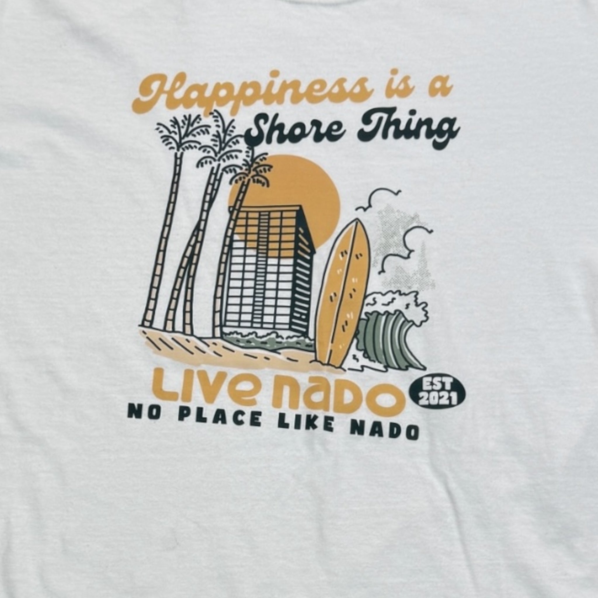 EVERYDAY TEE HERS | HAPPINESS IS A SHORE THING CORONADO T SHIRT