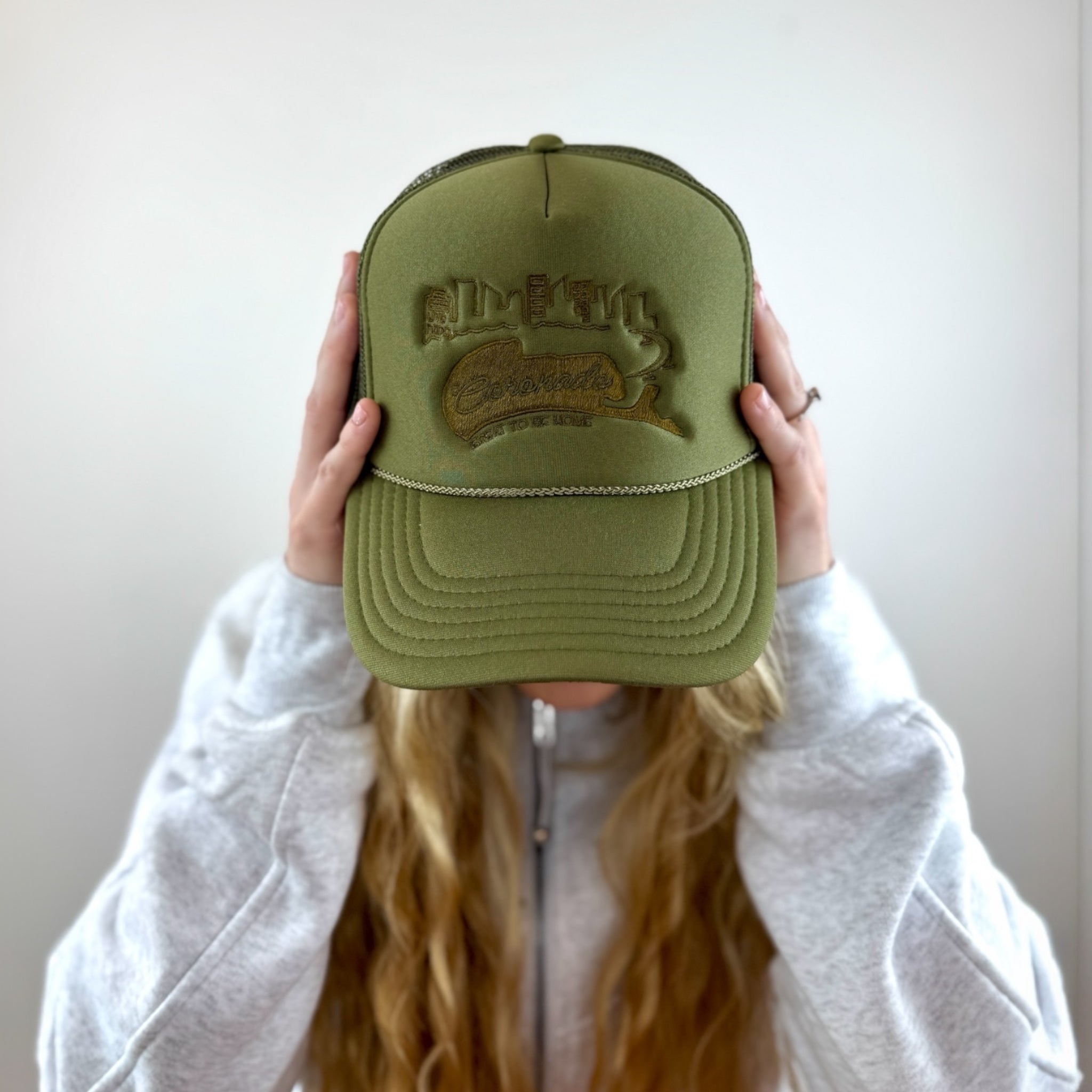 NORTH BEACH | CORONADO MAP WITH SAN DIEGO SKYLINE FOAM TRUCKER
