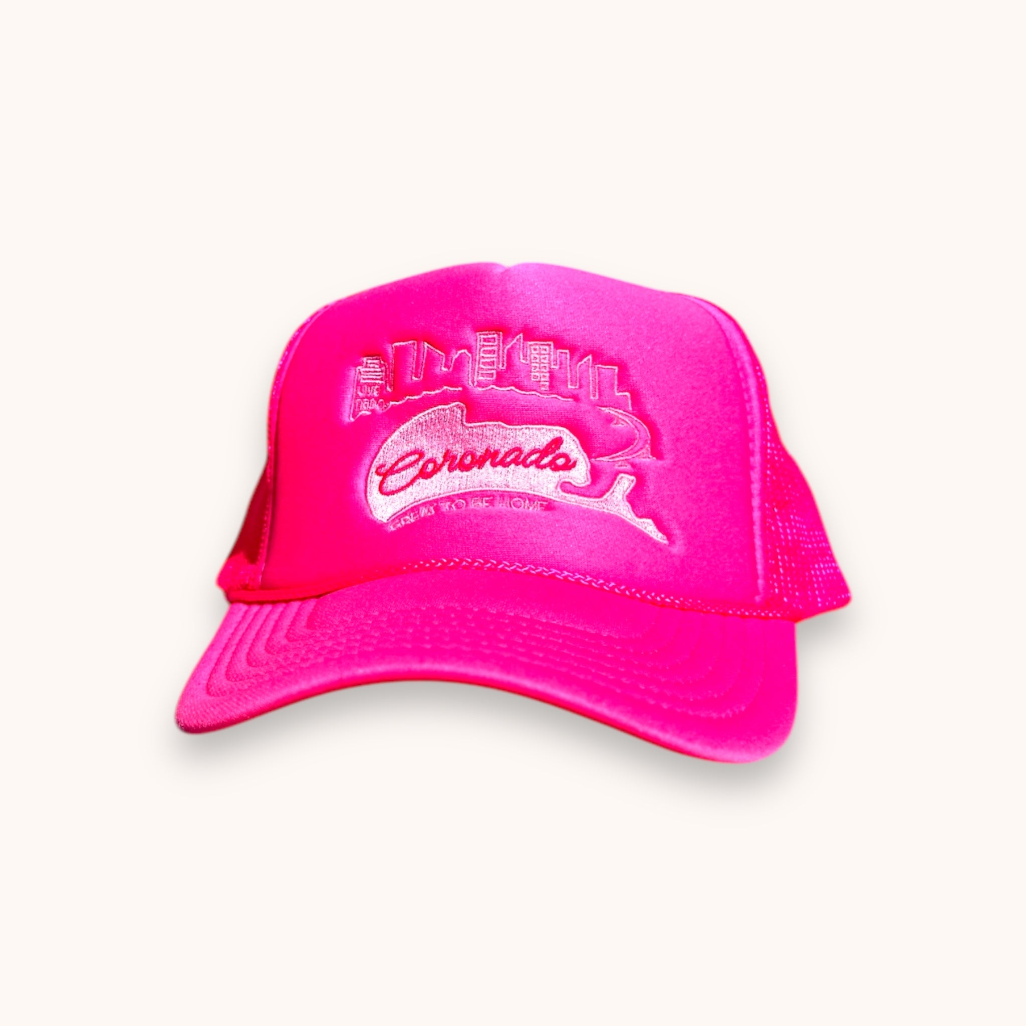 NORTH BEACH | CORONADO MAP WITH SAN DIEGO SKYLINE FOAM TRUCKER