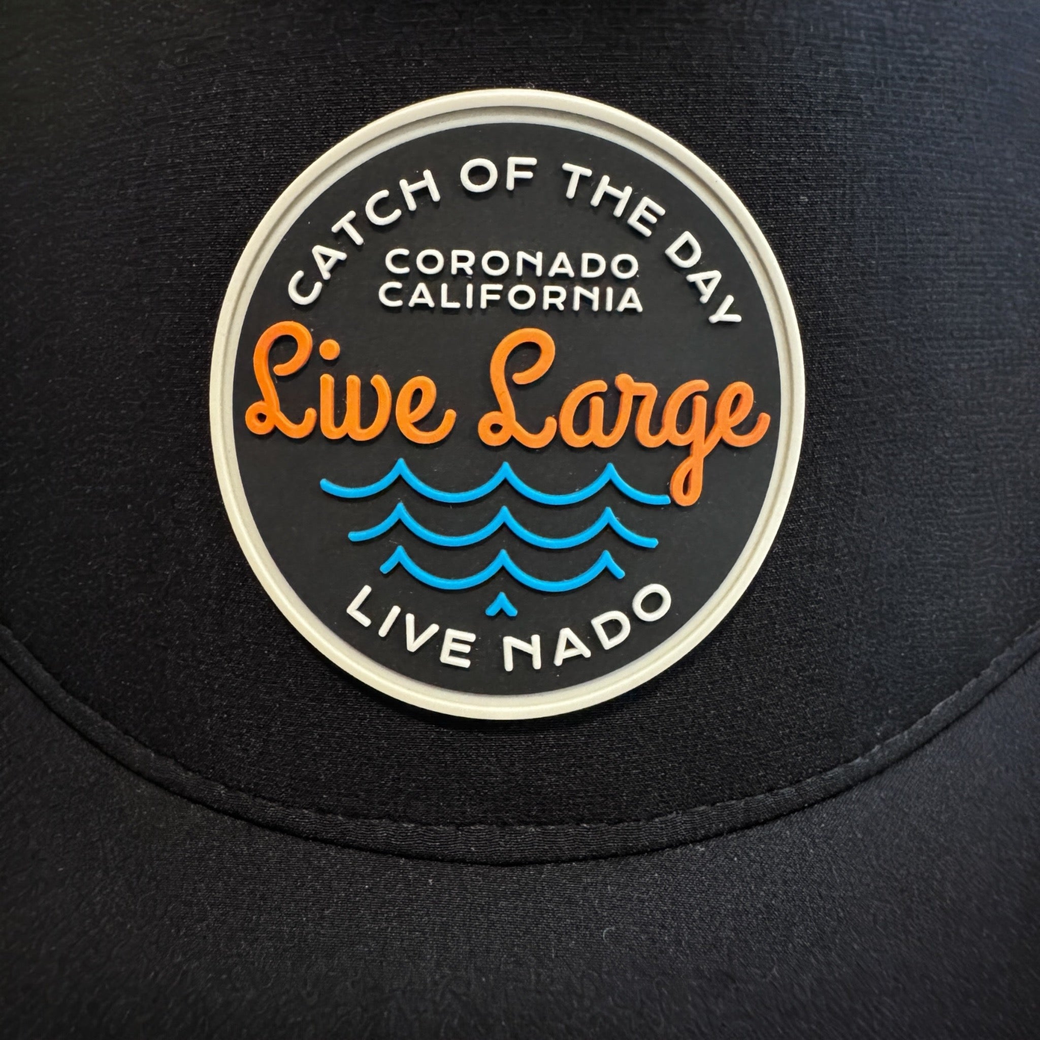 BALBOA | CATCH OF THE DAY FLAT BRIM PERFORMANCE SNAPBACK HAT
