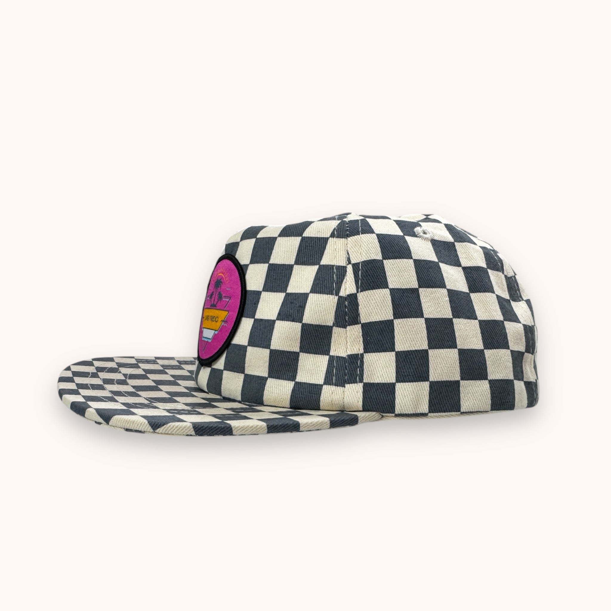 SPRECKELS | BLUE CHECKERED KIDS SURF CAP