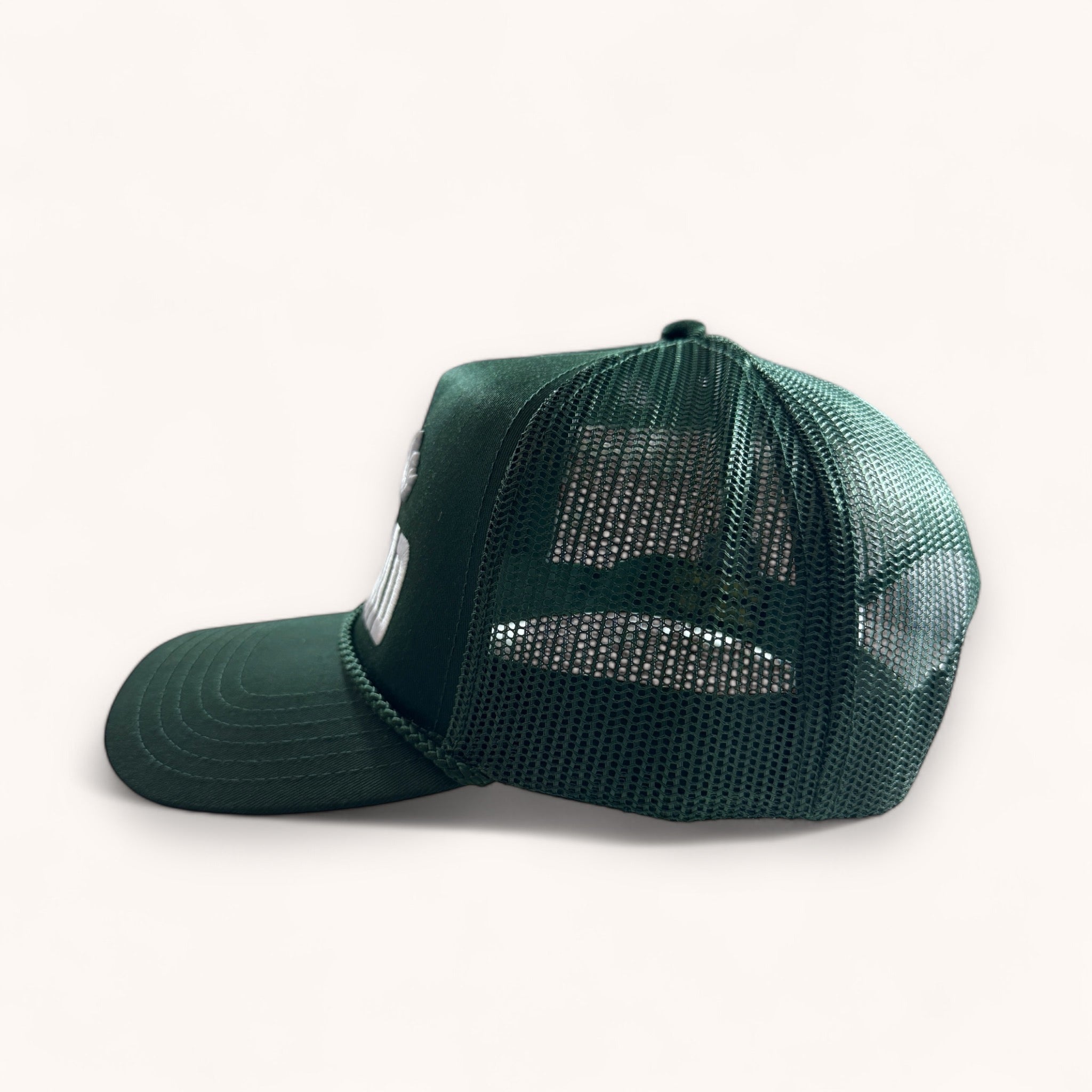 CORONADO CHEER DAD | CURVED BRIM DARK GREEN MESH BACK TRUCKER