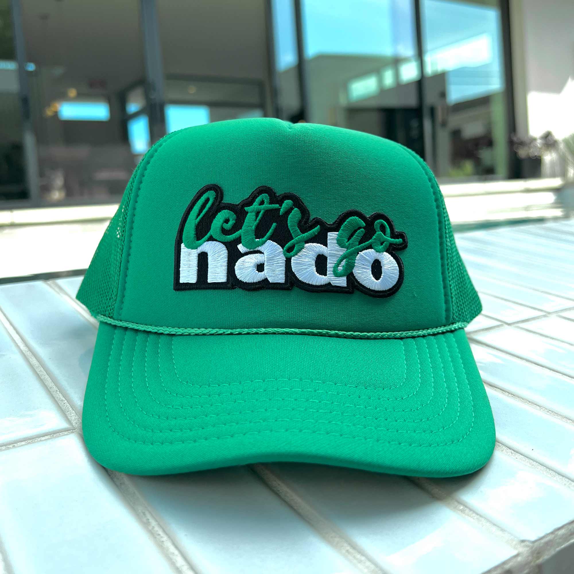 LET’S GO NADO | ADULT FOAM TRUCKER WITH MESH BACK