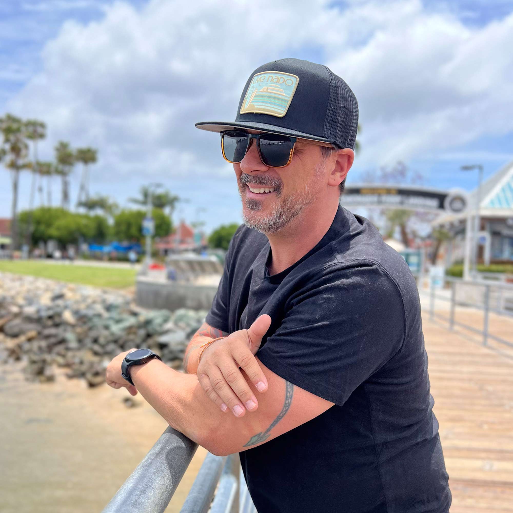 MARGARITA | SURF'S EDGE FLAT BRIM TRUCKER