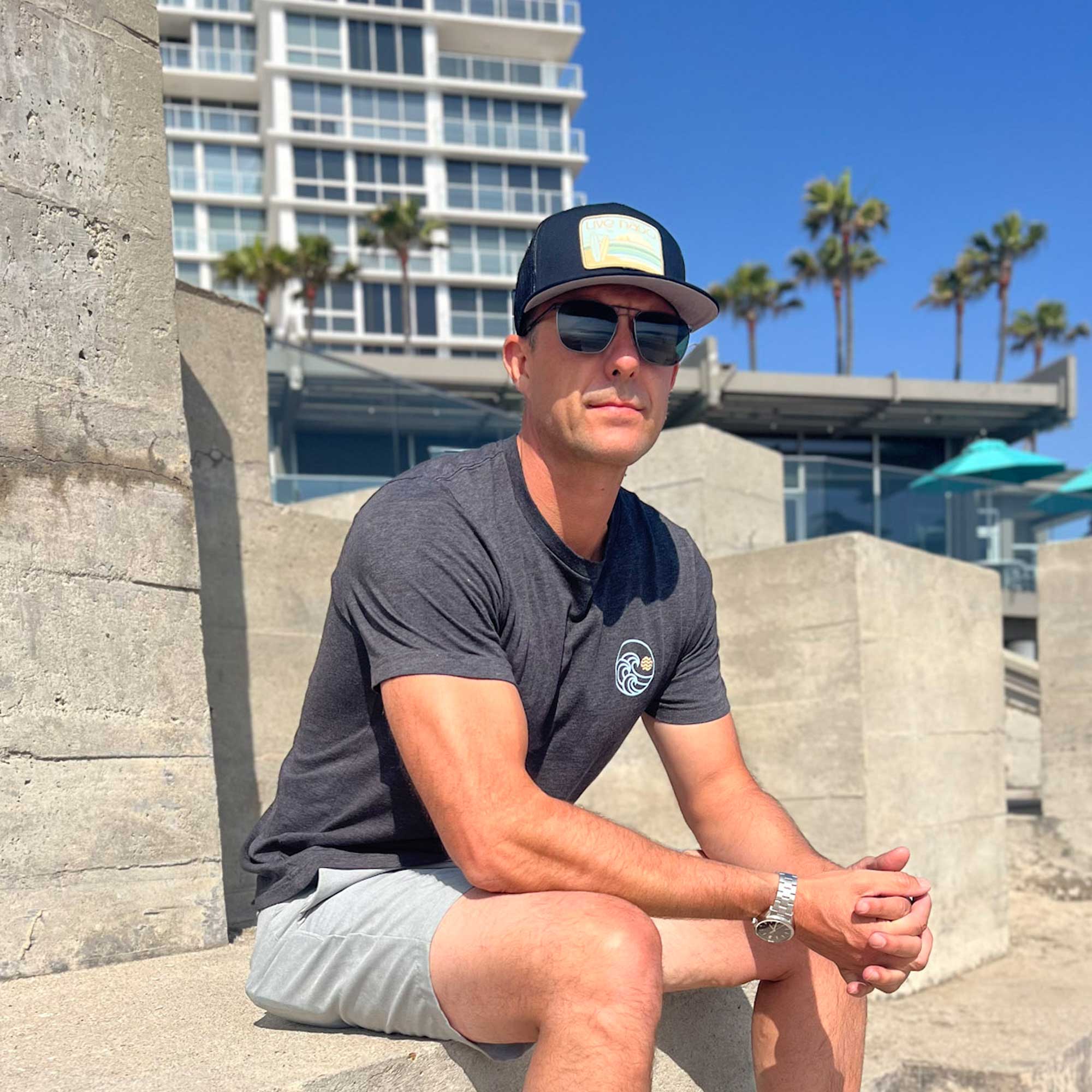 MARGARITA | SURF'S EDGE FLAT BRIM TRUCKER