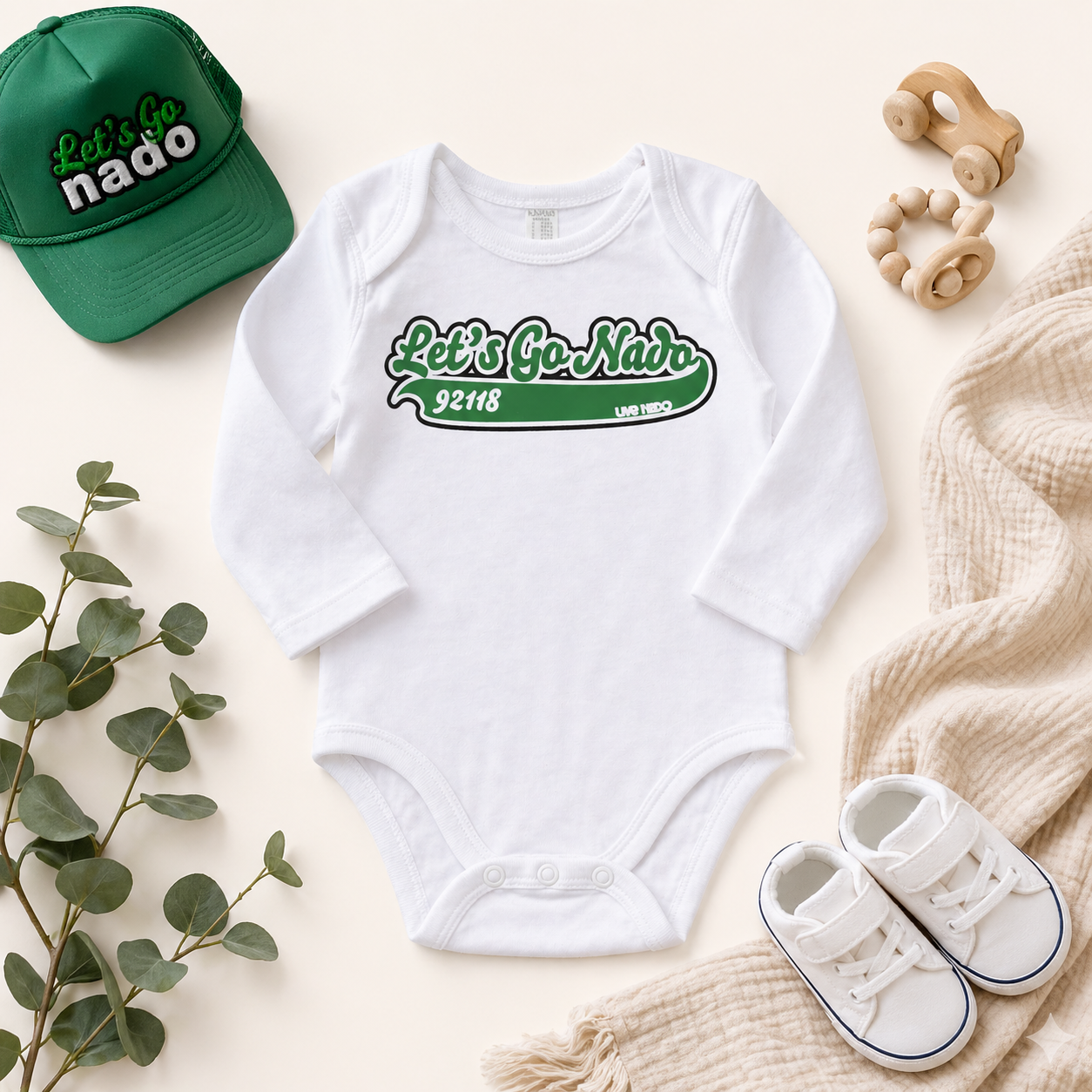 BABY CORONADO FAN ONESIE | LET'S GO NADO