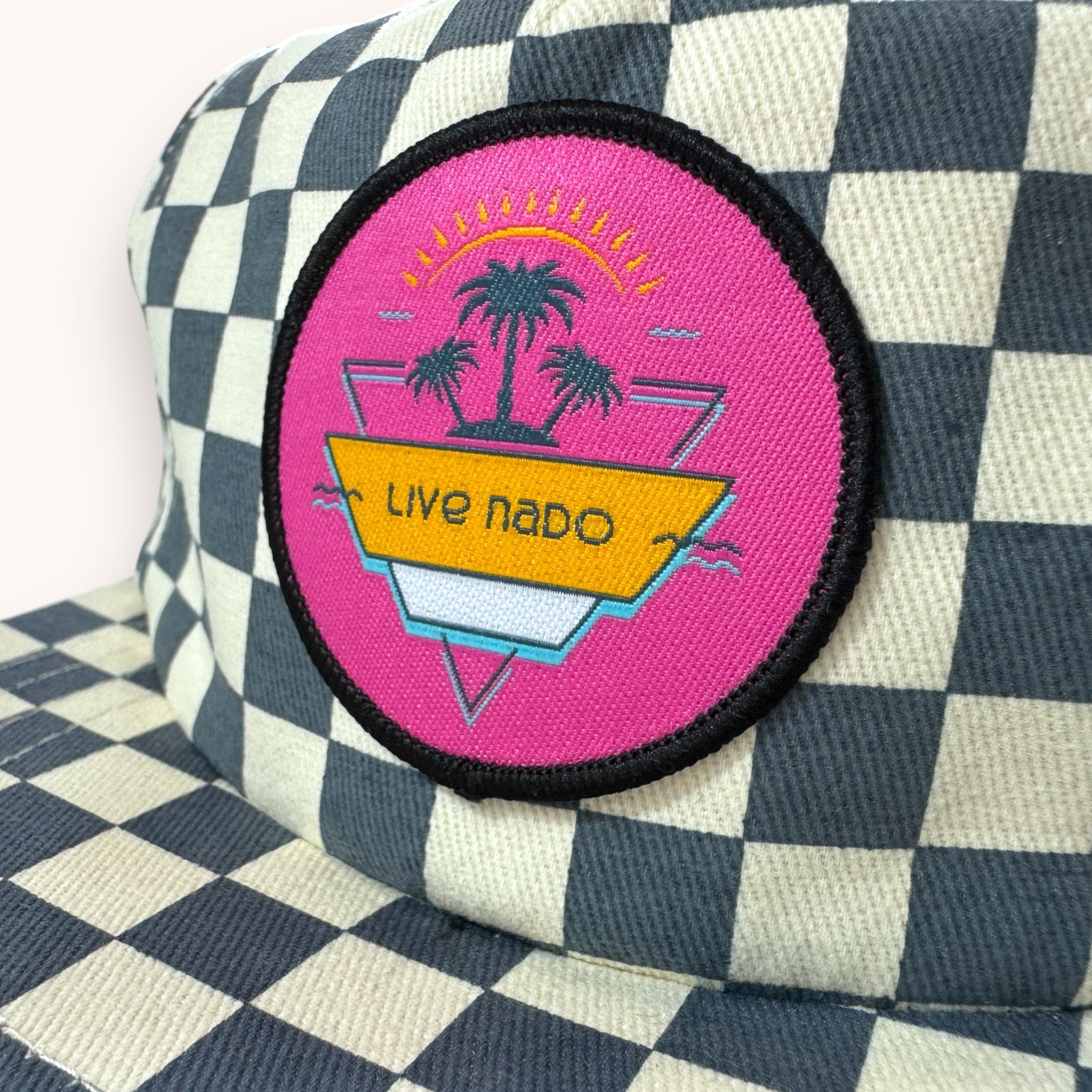 SPRECKELS | BLUE CHECKERED KIDS SURF CAP