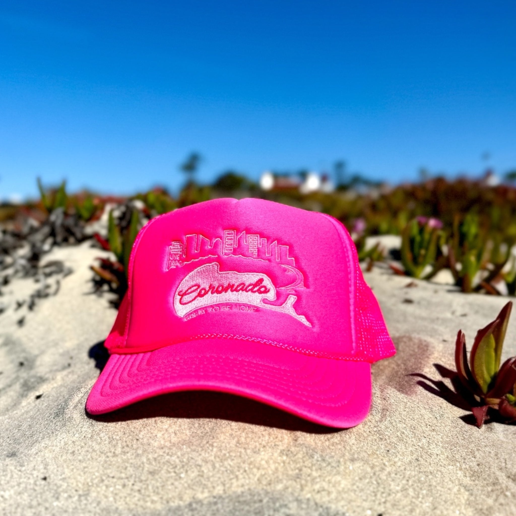 NORTH BEACH | CORONADO MAP WITH SAN DIEGO SKYLINE FOAM TRUCKER