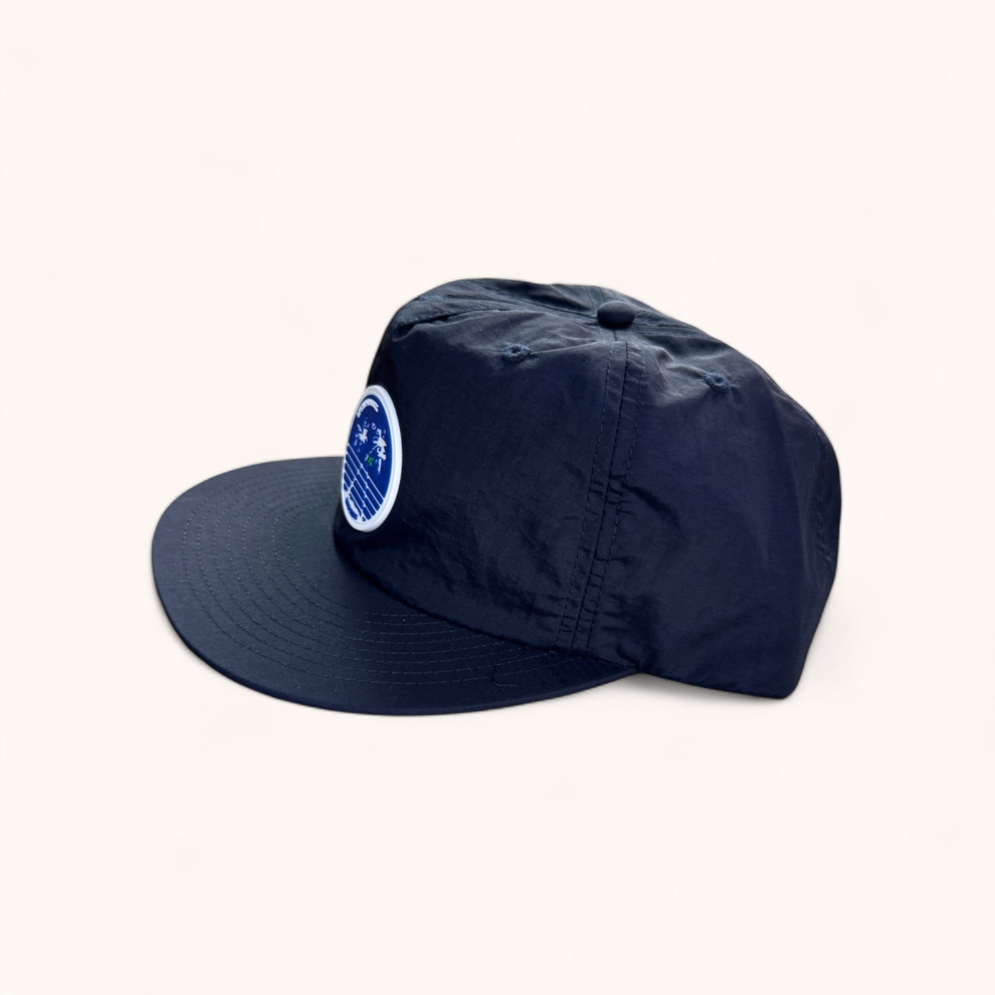 CENTRAL BEACH | UNDER THE PALMS FLAT BRIM QUICK DRY NYLON SURF CAP
