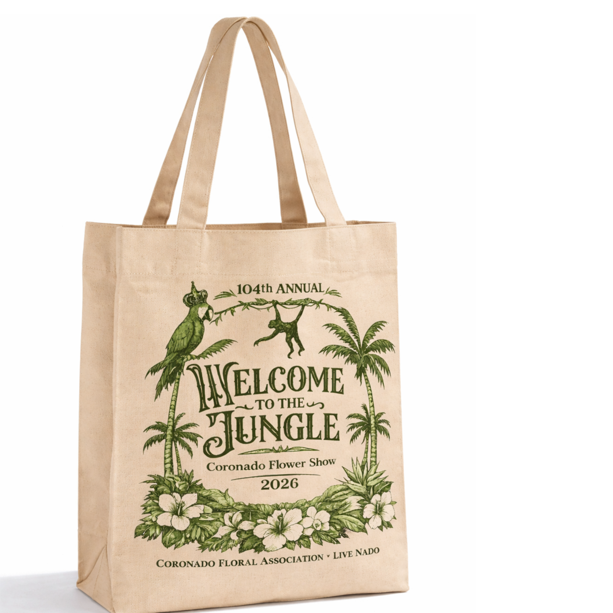 CFA x LIVE NADO | WELCOME TO THE JUNGLE TOTE