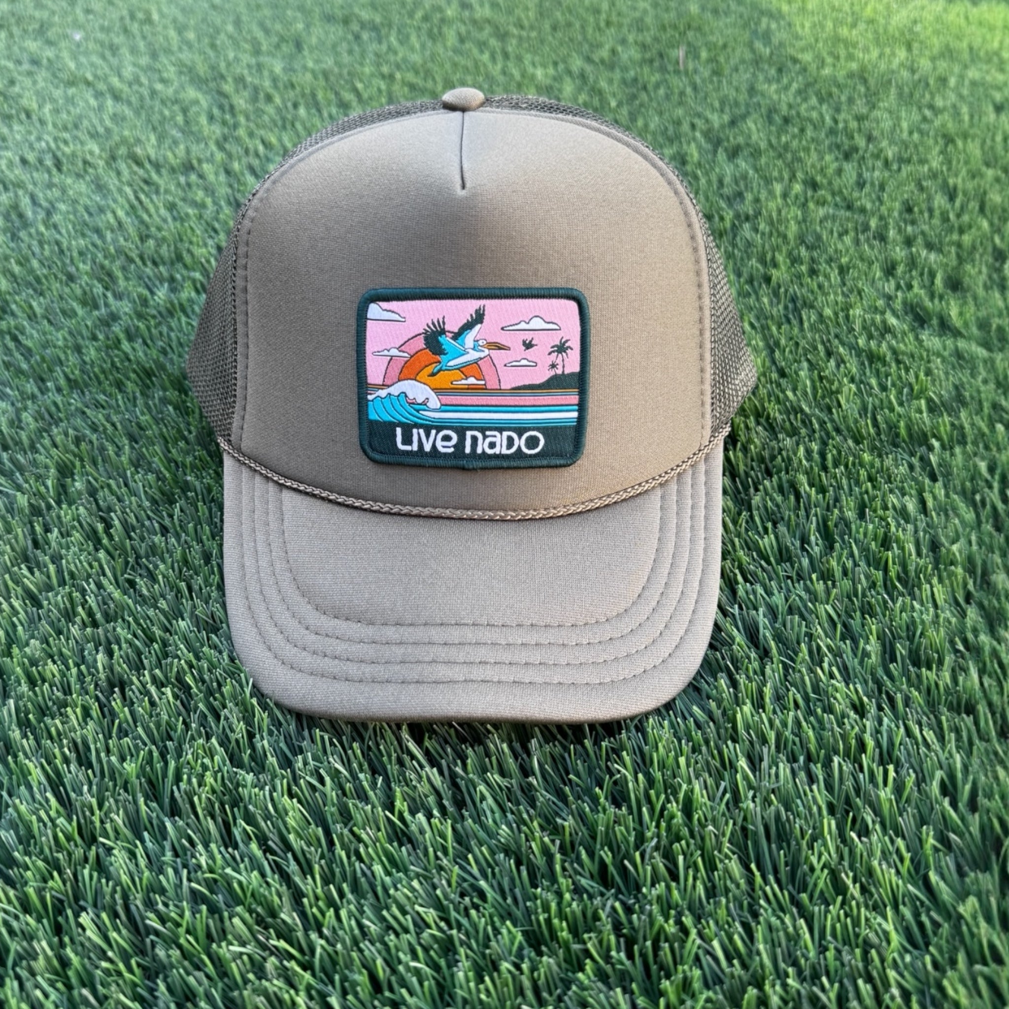 SPRECKELS CORONADO KIDS FOAM TRUCKER | PINK PELICAN PATCH