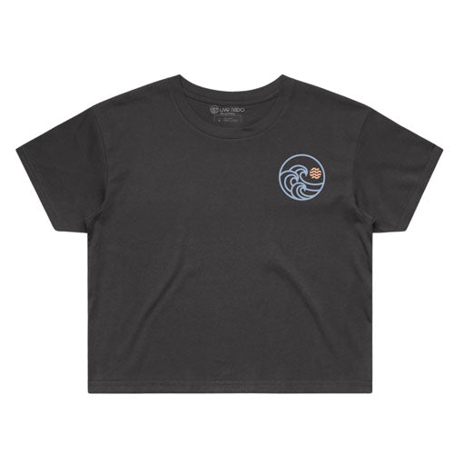 LOGO TEE | LIVE NADO CROP RELAXED FIT TEE