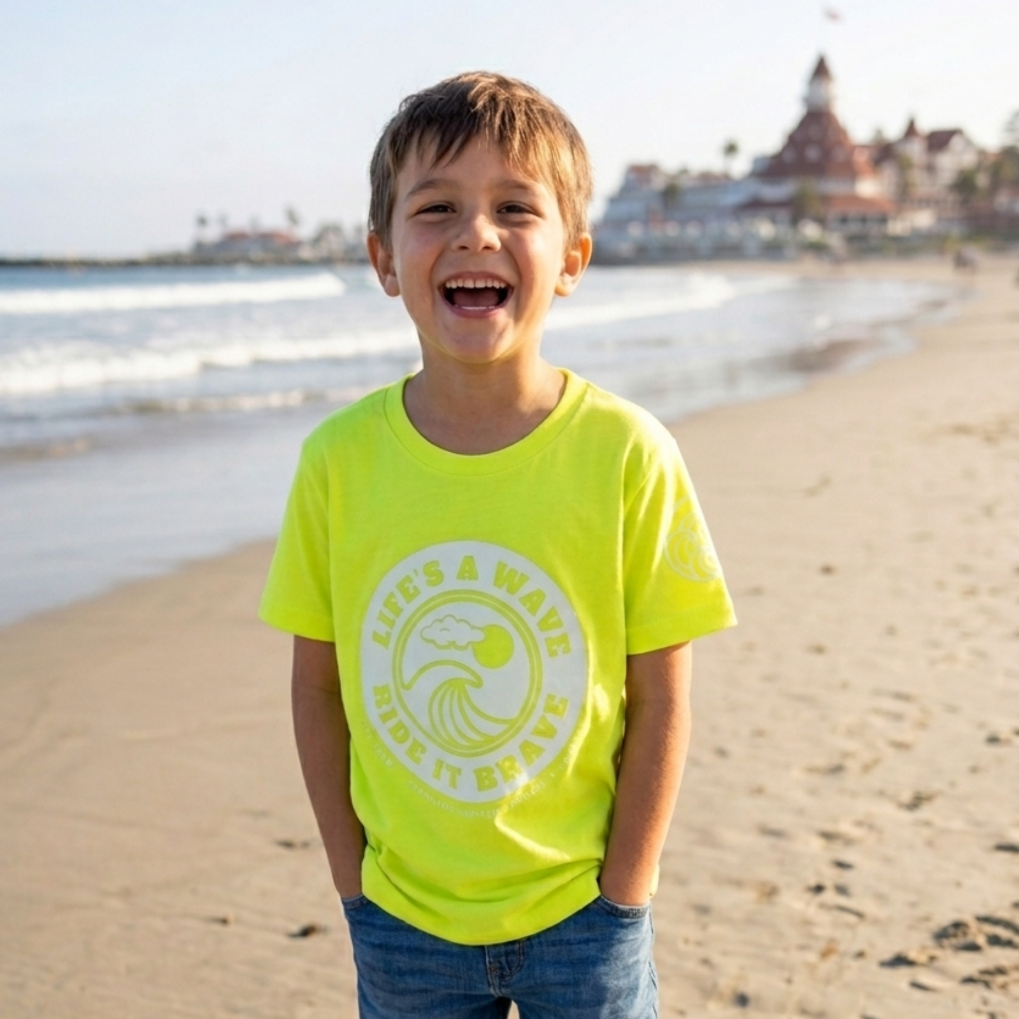 YOUTH TEE | LIFE'S A WAVE CORONADO TEE