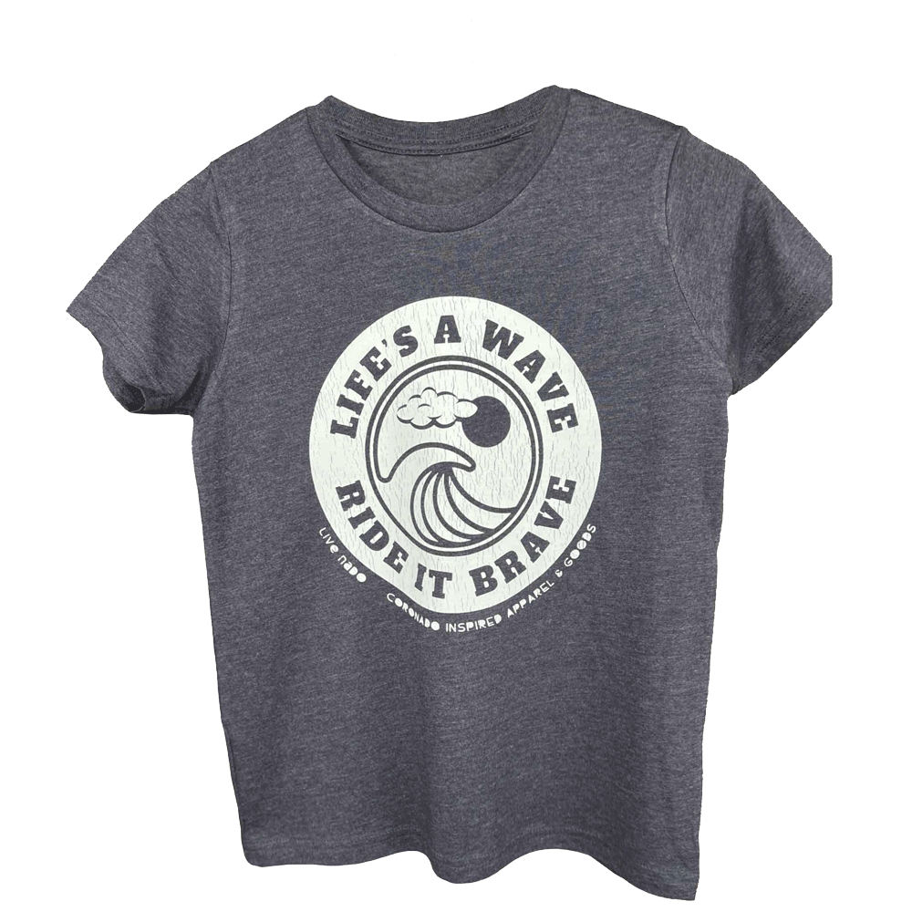 YOUTH TEE  |  LIFE'S A WAVE CORONADO TEE