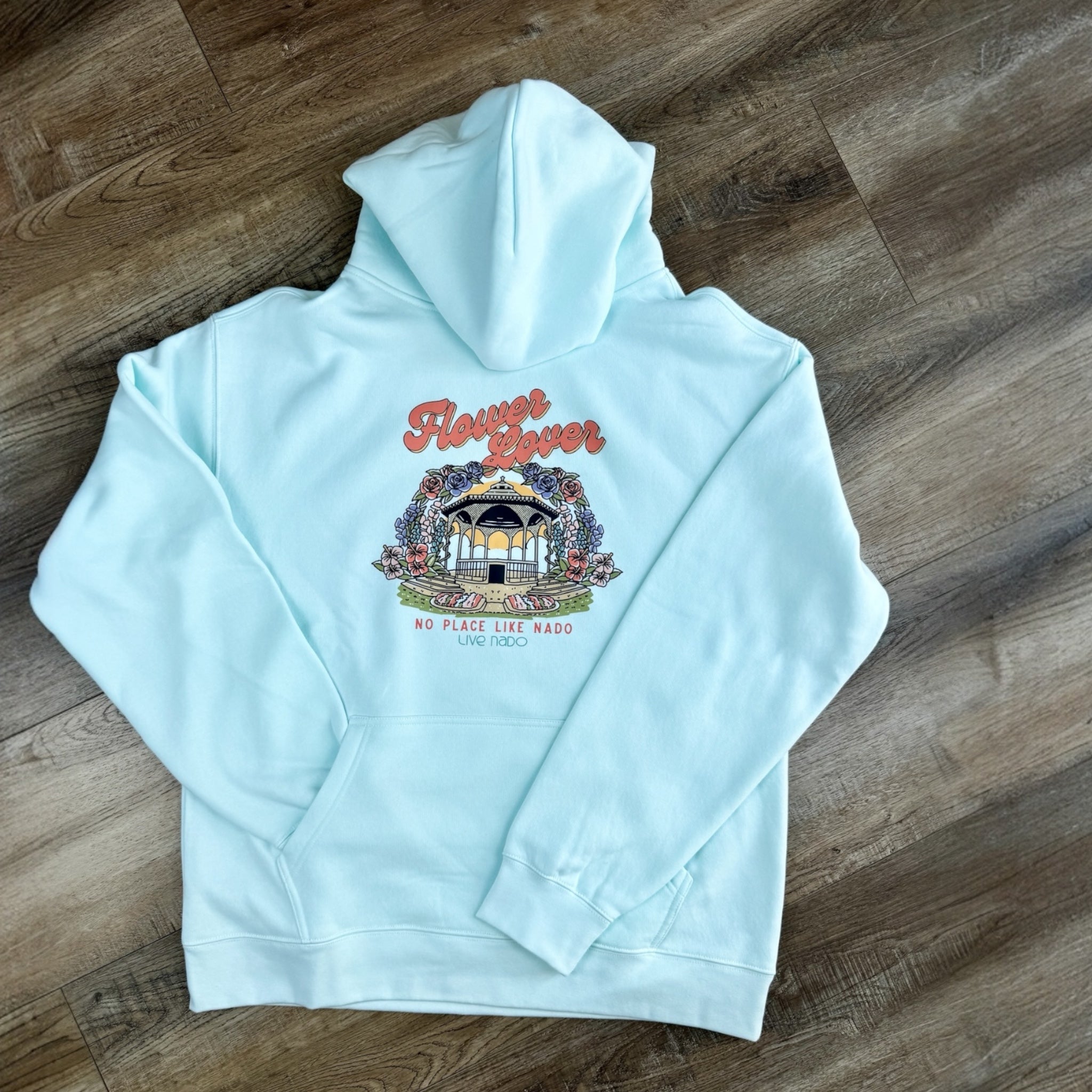 SHORELINE SWEATS   |  FLOWER LOVER CORONADO MINT HOODIE