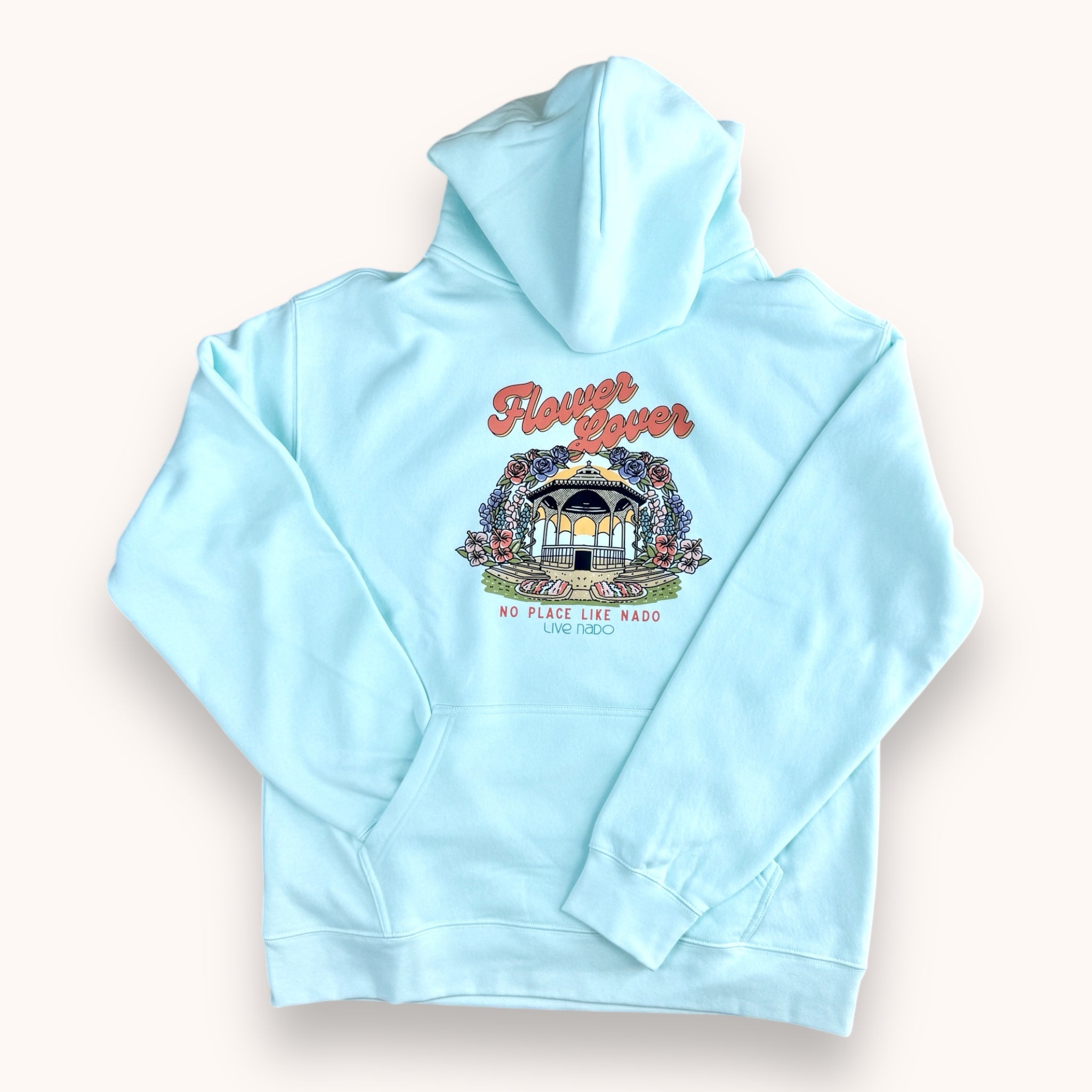 SHORELINE SWEATS   |  FLOWER LOVER CORONADO MINT HOODIE