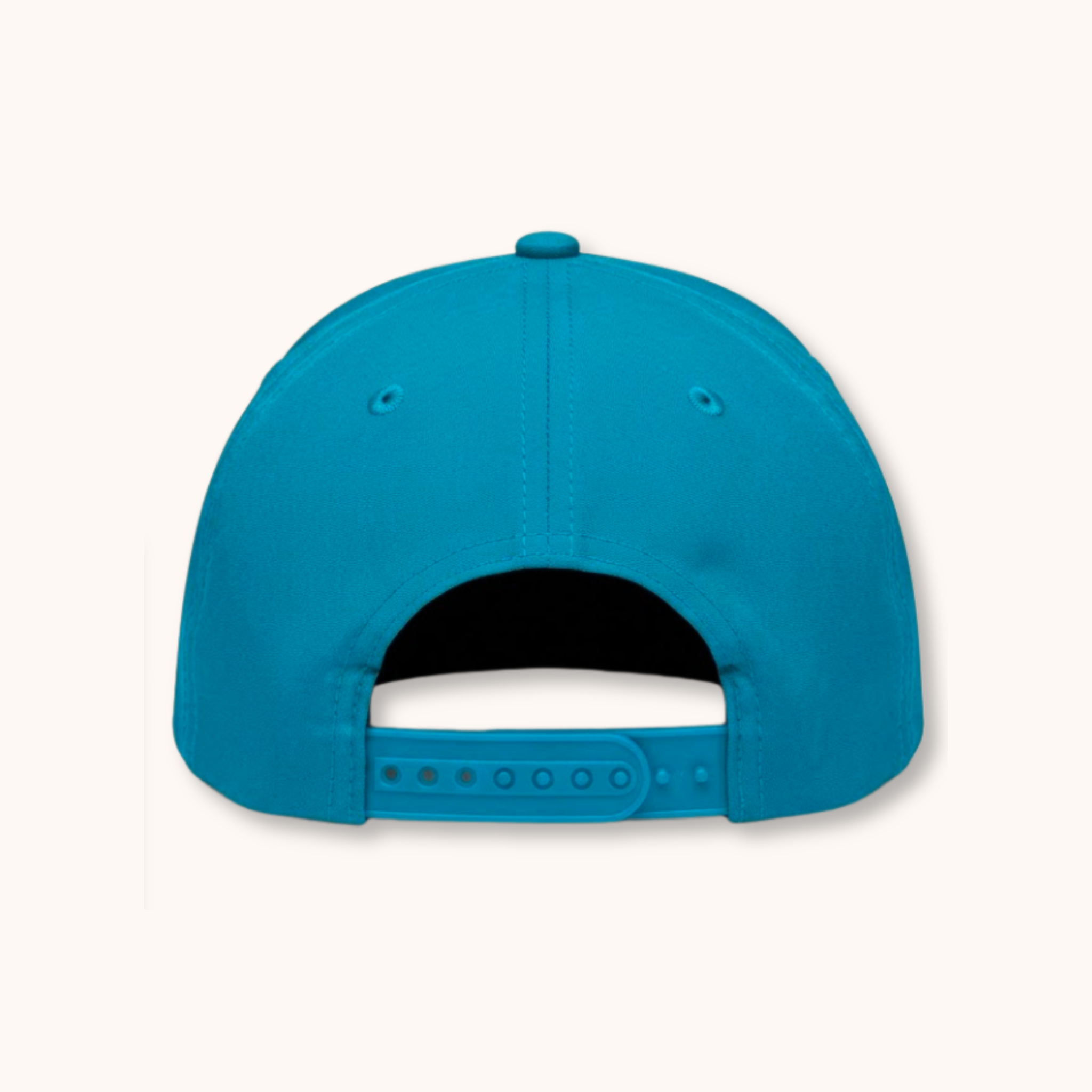 Blue cap on a white background