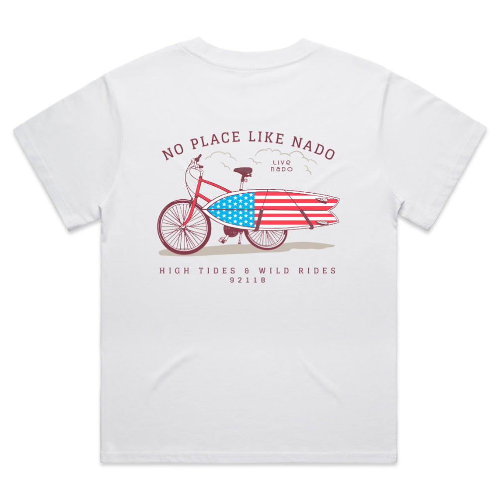 HER TEES | HIGH TIDES & WILD RIDES OVERSIZED TEE