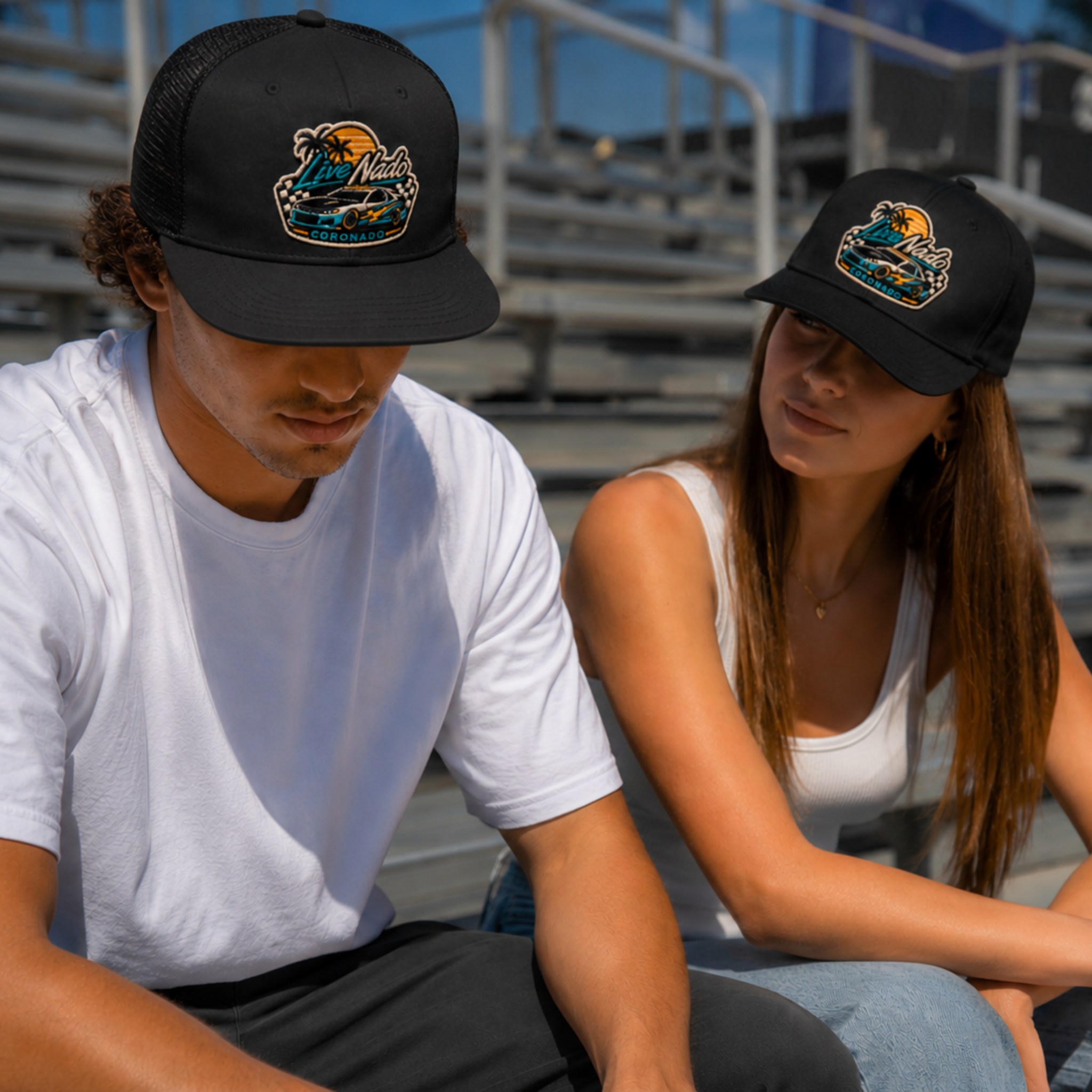 MARGARITA | LIVE NADO RACEWAY FLAT BILL TRUCKER