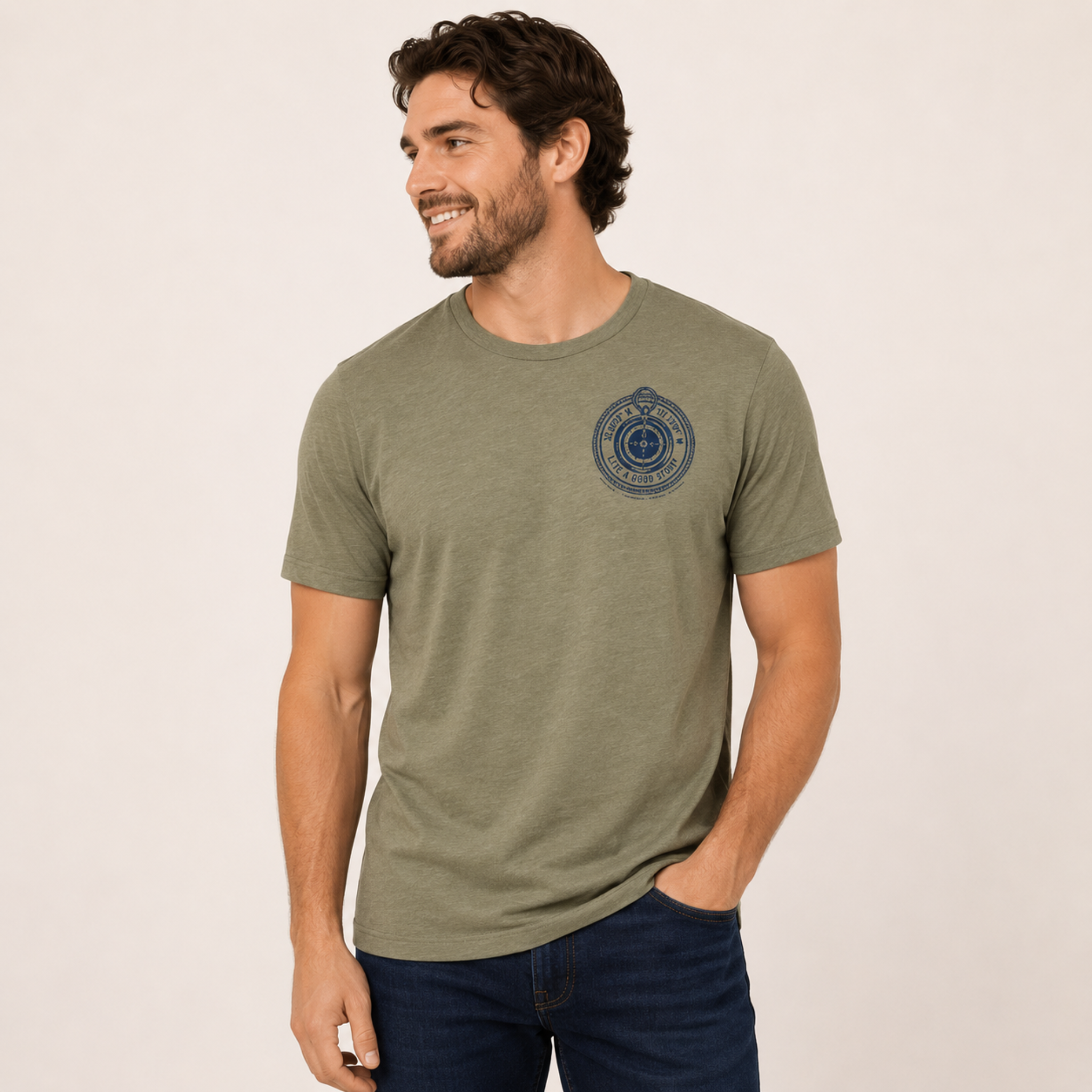 HIS TEES | CORONADO LATITUDE AND LONGITUDE TEE