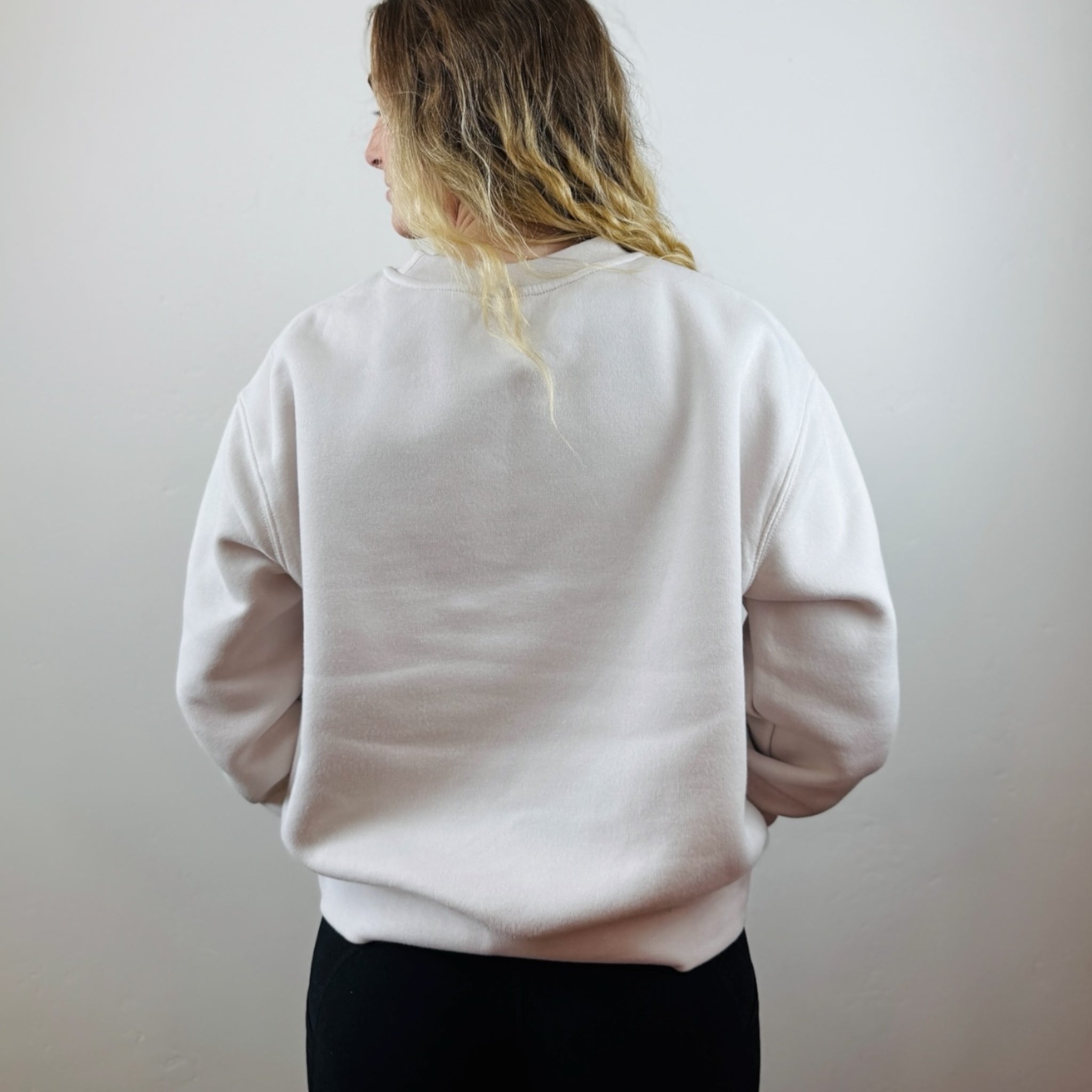 SHORELINE SWEATS  |  HAPPINESS IS A SHORE THING CORONADO CREW NECK FLEECE